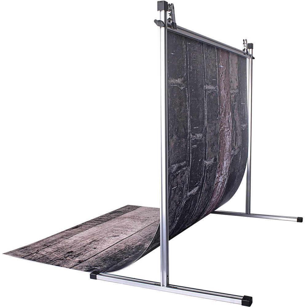 Product Photography Backdrops with Stand 39x27inch 26 Patterns Small Background Paper for Food