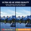 SYDYAM 4K Body Camera, 64GB Body Cam with Two 2350mAh Batteries Work 13-15H, Waterproof IP68 H.265 Video Code, Body Camera with Audio and Video Recording for Police Hiking Security Patrol view 2