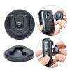 Universal Ham CB Radio Microphone Hanger, Round Knob Mic Holder Mount with Adhesive Back for QYT Kenwood Motorola YAESU ICOM MH-48 MH67 KMC35 KMC30 RMN5052A Mic Speaker view 3