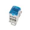 1Pcs UKK160A UKK-160A Junction 1 in 6 Out Universal Wire Electrical Connector Din Rail Terminal Block Power Distribution Box view 1