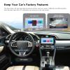 Dasaita Android 13 Car Stereo for Honda Civic 2015-2022 with Wireless Carplay & Android Auto, 9" Touch Screen Head Unit, Radio, GPS Navigation, 6G RAM 64G ROM, Bluetooth 5.0, 5G WiFi, 4G LTE, DTS view 3
