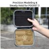 Kimyoaee OSMO Pocket3 Carrying Case for DJI Pocket 3 Camera Accessories Protective Cover Battery Handle Tripod Transmitter Cable Storage Bag Hard Shell view 4