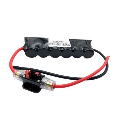 ALKOY 16V66F Super Capacitor Rectifier Module 2.7V400F*6 Automotive Electronics Super Farad Capacitor with car Audio Fuse Holder