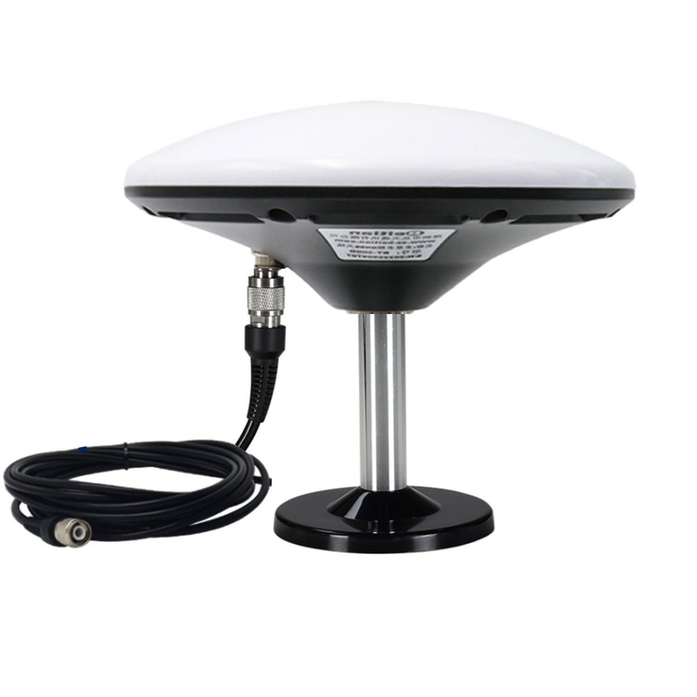 GPS Antenna, GNSS Antenna, Satellite Antenna, GPS Navigation Antenna, for Driving/Boat Ship Marine, 5m Cable with TNC Connector/Magnetic Base