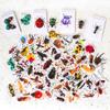 100 PCS Insect Stickers Cartoon Bug Stickers for Laptop Water Bottle Computer Refrigerator Luggage Phone Case Bicycle Teens (Insect) view 3