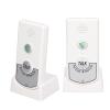 WOOXGEHM Wireless Intercom Doorbell, Two Way Portable Intercom with A and B Channels and Three Volumes for Home and Office, Home Doorbell Sturdy Intercom Kit(White) view 1