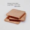 10Pcs 0.1mm-2.0mm Thick Copper Metal Sheet, Laptop Copper Strip, Copper Strip, Gasket Heat Sink for GPU CPU Graphics Chip Memory Cooling (Color : 0.1x15x15mm 10pcs) view 2