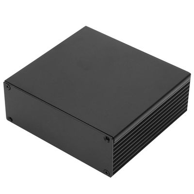 40 * 110 * 100mm Black Metal Junction Box Waterproof Aluminium Case PCB Project Instrument Amplifier Enclosure Electronic Housing