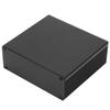 40 * 110 * 100mm Black Metal Junction Box Waterproof Aluminium Case PCB Project Instrument Amplifier Enclosure Electronic Housing view 1