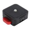 Quick Release Plate Aluminum Alloy Rubber Universal Camera Mount Adapter for Tripod Stabilizer view 4