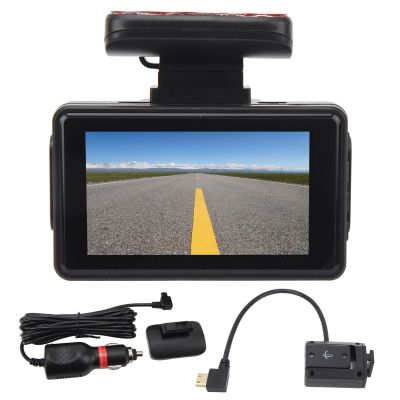 1080P Dual Lens Rotatable 3 Inch for Car with Nightand Parking Mode, Dashboard Camera Recorder