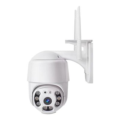 DAUTAI Lightbulb Security Camera, Floodlight Cam Wired Pro, 100Db Volume 1080P High Definition 2 Megapixels 4 Infrared Lights, for Home 360 Panoramic Detection