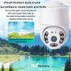 DAUTAI Lightbulb Security Camera, Floodlight Cam Wired Pro, 100Db Volume 1080P High Definition 2 Megapixels 4 Infrared Lights, for Home 360 Panoramic Detection view 4