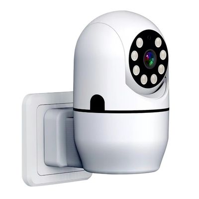 DAUTAI Ring Floodlight Cam Wired Pro, Light Bulb Security Camera, Full-Colour Night Vision Function Motion Detection Two-Way Voice Intercom, for Home Recording