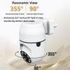 DAUTAI Ring Floodlight Cam Wired Pro, Light Bulb Security Camera, Full-Colour Night Vision Function Motion Detection Two-Way Voice Intercom, for Home Recording view 4