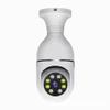 DAUTAI Lightbulb Security Camera, Camera System Wireless, Full Colour Illuminated Screen Clear Image Quality 360 Panoramic Video, for Home Security Recording view 1