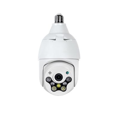 DAUTAI Door Camera Wireless, Lightbulb Security Camera, Intelligent Tracking Sound and Light Alarm Mobile Phone Remote Control, for Home Security Recording