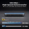 Intenso TX100 External SSD 250GB Portable Solid State Drive Super Speed USB 3.2 Gen 1x1 (5Gbps) up to 500MB/s view 2