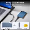 Intenso TX100 External SSD 250GB Portable Solid State Drive Super Speed USB 3.2 Gen 1x1 (5Gbps) up to 500MB/s view 4