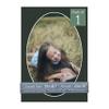 CountryArtHouse Textured Black Acid Free 28x40 Oval Picture Frame Mat with White Core Bevel Cut for 24x36 Pictures - Fits 28x40 Frame - Pack of 1 Matboard Show Kit with Acid Free Backing & Clear Bag view 1