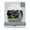 CountryArtHouse Grey Acid Free 16x20 Oval Picture Frame Mat with White Core Bevel Cut for 13x18 Pictures - Fits 16x20 Frame - Pack of 1 Matboard Show Kit with Acid Free Backing & Clear Bag view 1