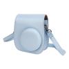 Goshyda PU Camera Bag with Shoulder Strap, Large Capacity, for Mini 12, Includes Hanging Frames and Stickers (Blue) view 1