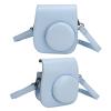 Goshyda PU Camera Bag with Shoulder Strap, Large Capacity, for Mini 12, Includes Hanging Frames and Stickers (Blue) view 2