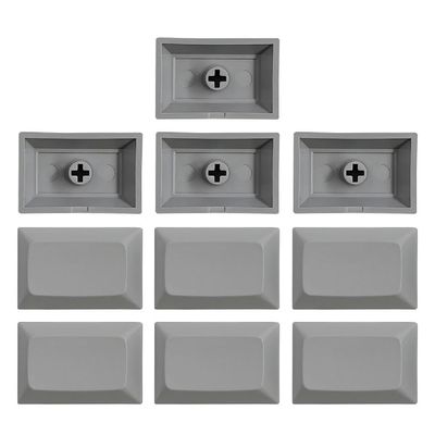 10PCS DSA Keycaps Thick PBT DSA 1.5U Height Keycap Set Blank Personality Supplement Keycaps for Game Mechanical Keyboard Keyboard Accessory Gaming Keyboard Accessory Customize Keycap Replacement