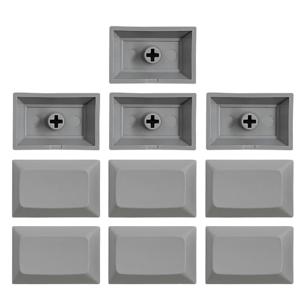 10PCS DSA Keycaps Thick PBT DSA 1.5U Height Keycap Set Blank Personality Supplement Keycaps for Game Mechanical Keyboard Keyboard Accessory Gaming Keyboard Accessory Customize Keycap Replacement