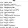Speaker Adapter Spacer Rings - Exact fit - Compatibile With Select Audi Vehicles - RSAK108_55-1 Pair view 2