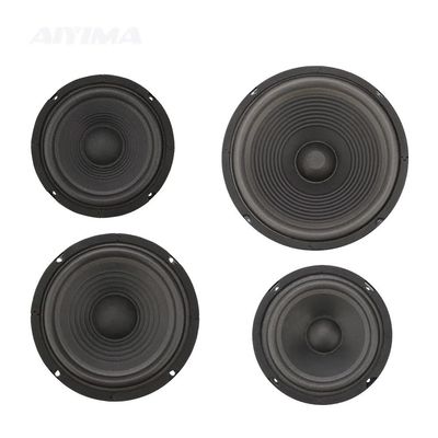 INTCHE 2Pcs Woofer Speaker Passive Diaphragm Radiator 5 6 8 10 Inch Vibration Membrane DIY Audio Speaker Repair Part Accessories (Color : 8 Inch)