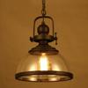 SteFik Chandelier Industry Retro Loft Chandelier Old Fashioned Restaurant Pendant Lights Bar Creativity Personality Cafe Bar Living Room Industrial Style Glass Hanging Lights,Pendant view 2