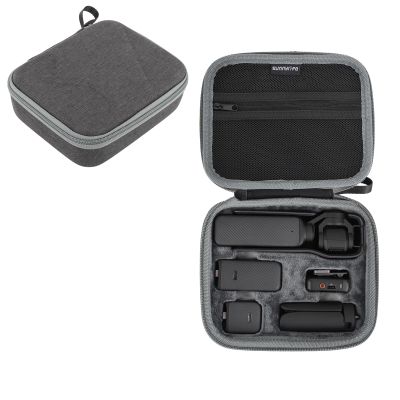 Hesupy Storage Carrying Case for DJI Osmo POCKET 3, Portable Pocket 3 Camera Gimbal Protective Bag Travel Organizer Box, Soft Plush Lining Protector Compact Case (7.2x6.0x2.5in)
