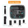 Hesupy Storage Carrying Case for DJI Osmo POCKET 3, Portable Pocket 3 Camera Gimbal Protective Bag Travel Organizer Box, Soft Plush Lining Protector Compact Case (7.2x6.0x2.5in) view 4