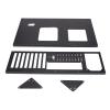 Open Frame Computer for ATX, Mining Rig Frame Matx, Itx Motherboards, Heat-Dissipating Chassis, Mining Frame for ATX, Matx, Itx Motherboards, Heat-Dissipating Chassis with Gpu Support Up to 305X245Mm view 4