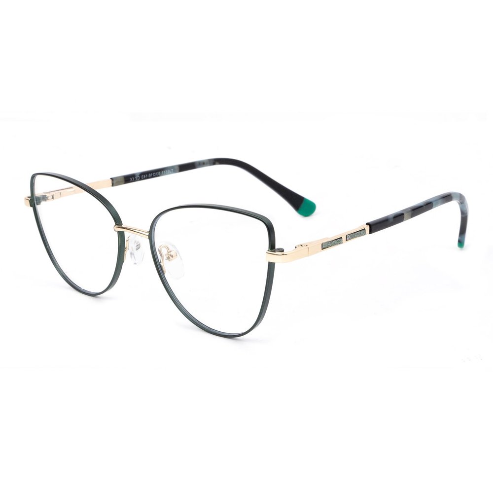 SKYWAY Fashion Blue Light Blocking Glasses,Computer/Reading/Gaming/TV/Phones Glasses for Women Aureate Olive Noir