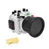 Seafrogs Underwater Housing for Sony a7R IV [40M/130FT] Waterproof Scuba Case for Sony A7R IV Sony a7r5 with 28-70mm Long Flat Port White view 1