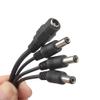 DC Power Y Splitter Cable DC5.5mm X 2.1mm Splitter Cable Adapter DC 1 Female to 3 Male Output Power Splitter Cable for CCTV Security Cameras and LED Strip Lights view 3