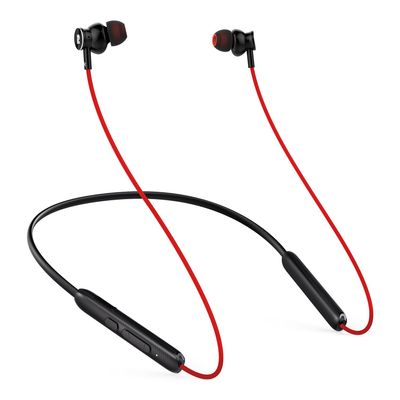 Rythflo Bluetooth Headphones,V5.2 Wireless Bluetooth Earbuds w/Mic in-Ear Magnetic Neckband Earphone 30Hrs Playtime, IPX7 Sweatproof Deep Bass Headset for Phone Call Music Sports (Red)