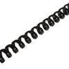 BE-TOOL Black Telephone Phone Handset Cord, RJ9 4P4C Coiled Landline Phone Cable for Home Office, 2 Meter view 4