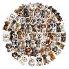 100 Pcs Funny Dog Meme Stickers| Waterproof Vinyl Dog Stickers Pack for Water Bottle, Laptops, Luggage, Guitar, Car Decals, Washing Machine| Cute Dog Stickers for Kids Girls Teens Adults