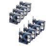 4 Pack Clear + 4 Pack White Compatible with DYMO D1 Label Tape 12mm 0.47" Work with DYMO LabelManager 160 210D 420P PnP 220P 360D 450 210D Dymo ColorPOP view 1