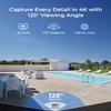 REOLINK 4K/8MP PoE IP Security Camera, Turret Surveillance, Color Night Vision with 3000K Spotlights, IK10 Vandal Proof, Human/Vehicle/Pet Detection, up to 512GB microSD Card, RLC-840A, No PT Support view 2