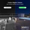 REOLINK 4K/8MP PoE IP Security Camera, Turret Surveillance, Color Night Vision with 3000K Spotlights, IK10 Vandal Proof, Human/Vehicle/Pet Detection, up to 512GB microSD Card, RLC-840A, No PT Support view 4