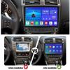 8 Core Android Car Radio for Lexus IS250 200 300 350 (2006-2012), 4GB+32GB 10.1 Inch QLED Touch Screen Stero Support Weather Display Carplay Android Auto DSP RDS WiFi Bluetooth SWC 1080P view 2