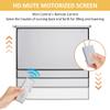 100" Motorized Projector Screen,Outdoor Indoor Projector Screen with Remote Control,16:9 Electric Projector Screen,for Home Theater Office Classroom view 4