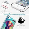 KOLHUBI Clear Phone Case for iPod Touch 5/6/7 Elephant-aa104 Exquisite Pattern Design Shock-Resistant Anti-Fall Protective Transparent Shell for iPod Touch 5/6/7 view 4