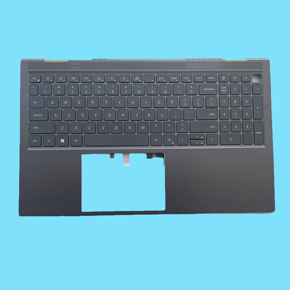 0XV1DW XV1DW New Palmrest Upper Case with US Backlit Keyboard for Vostro 15 7510 V7510 Laptop