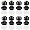 FT2023 8Sets Speaker Stand Feet Foot Pad Aluminium Alloy Metal Spikes Cone Floor Foot Nail M23*20 (Size : 4 Feet and Pads, Color : FT2023S), GFGJJKYTRD86445 view 1