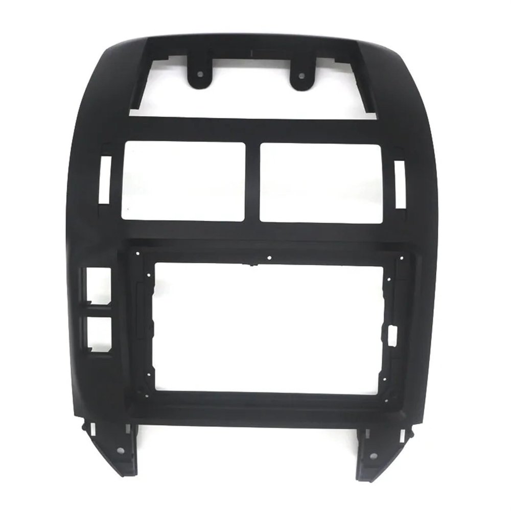 Auto Stereo Frame Kit for Compatible withvolkswagen Polo 2004-2011 Mounting Bezel Faceplate Car Interior Front Dash Center Facia Radio Kit (Color : OneColor)